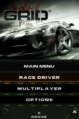 Race Driver - Grid (Europe) (En,Fr,De,Es,It) screen shot title